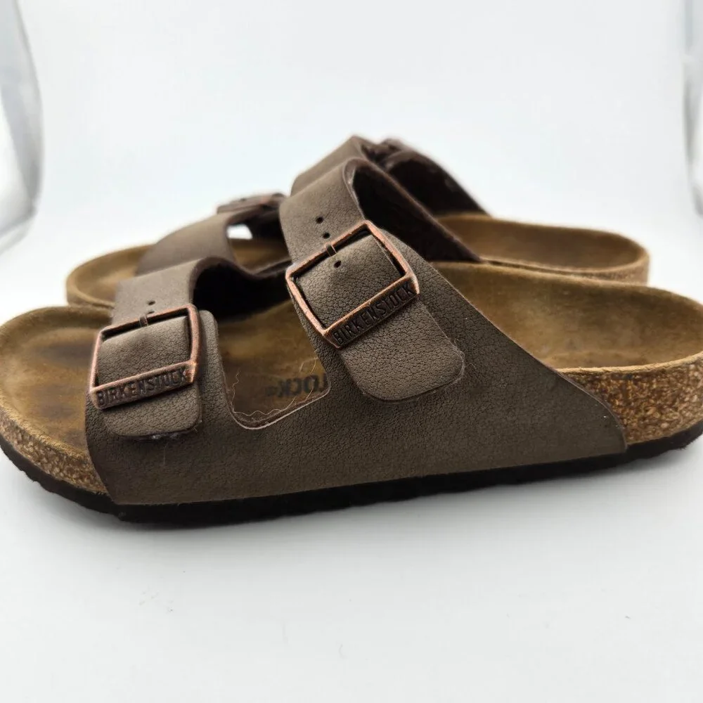 🟤 BIRKENSTOCK Arizona Kids Sandals | Euro 32 / US 13–13.5 | Birko-Flor® Nubuck